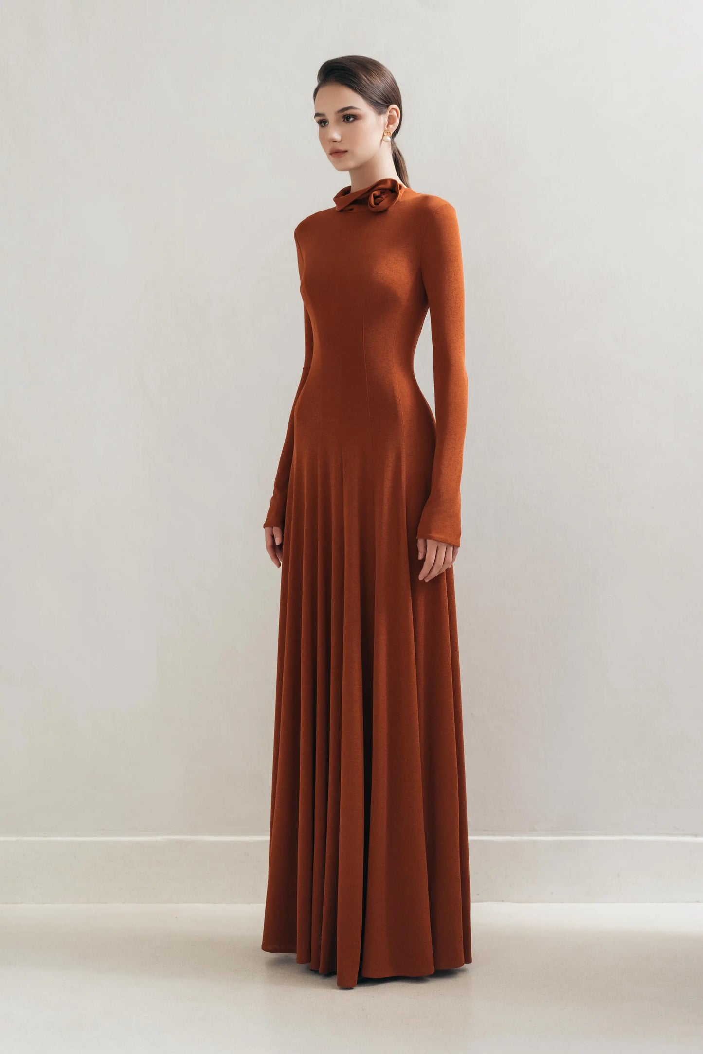 Rustic 3D Bloom Dress