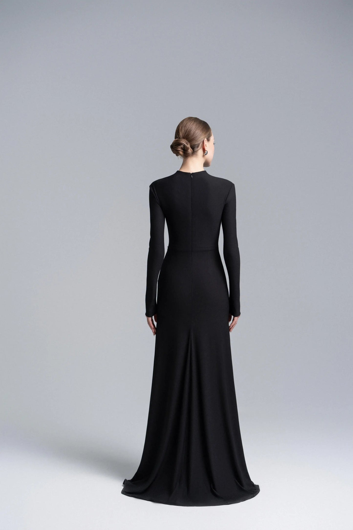 Elysian Bodice Mermaid Dress in Black