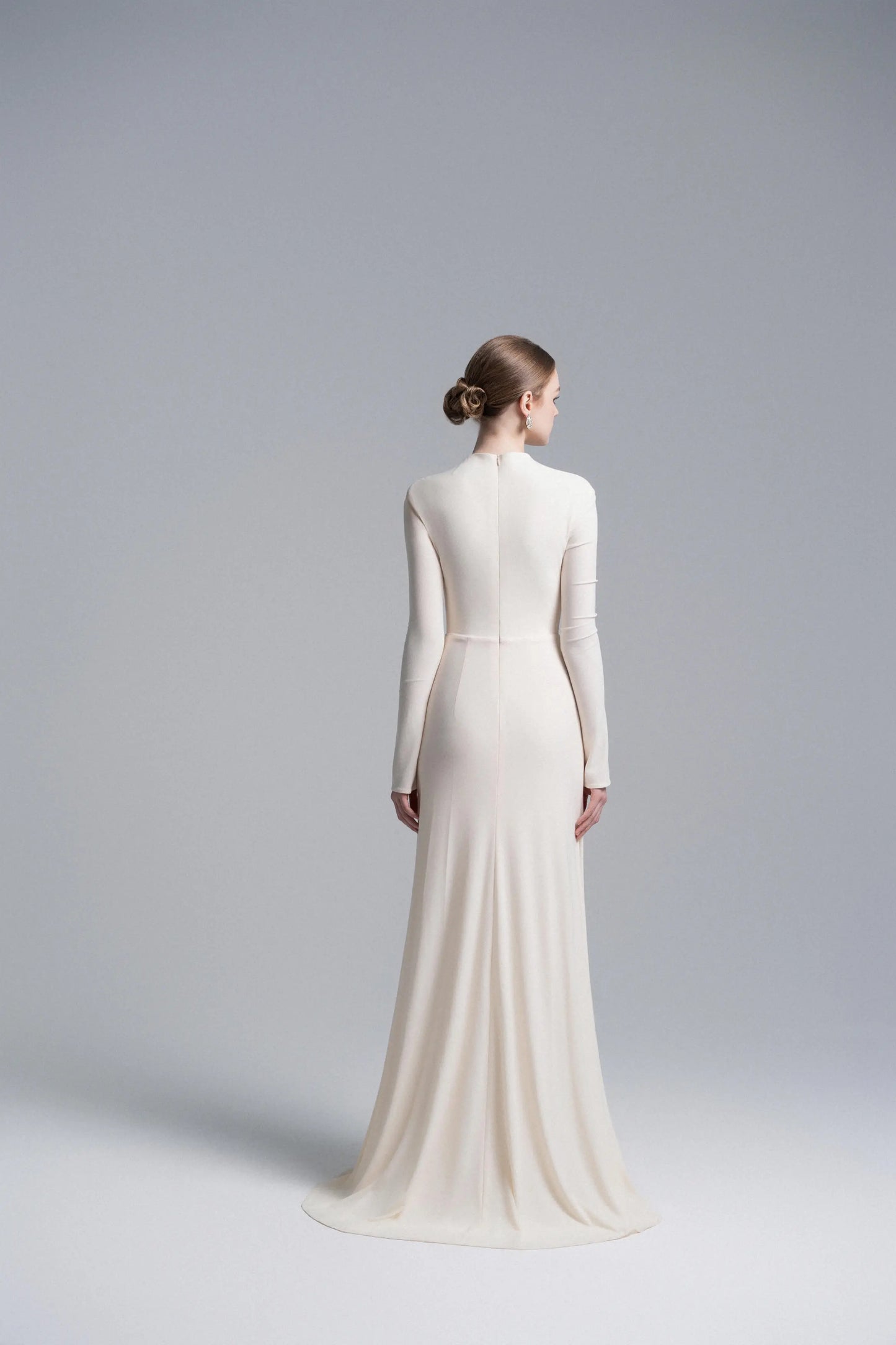 Elysian Bodice Mermaid Dress in Cream