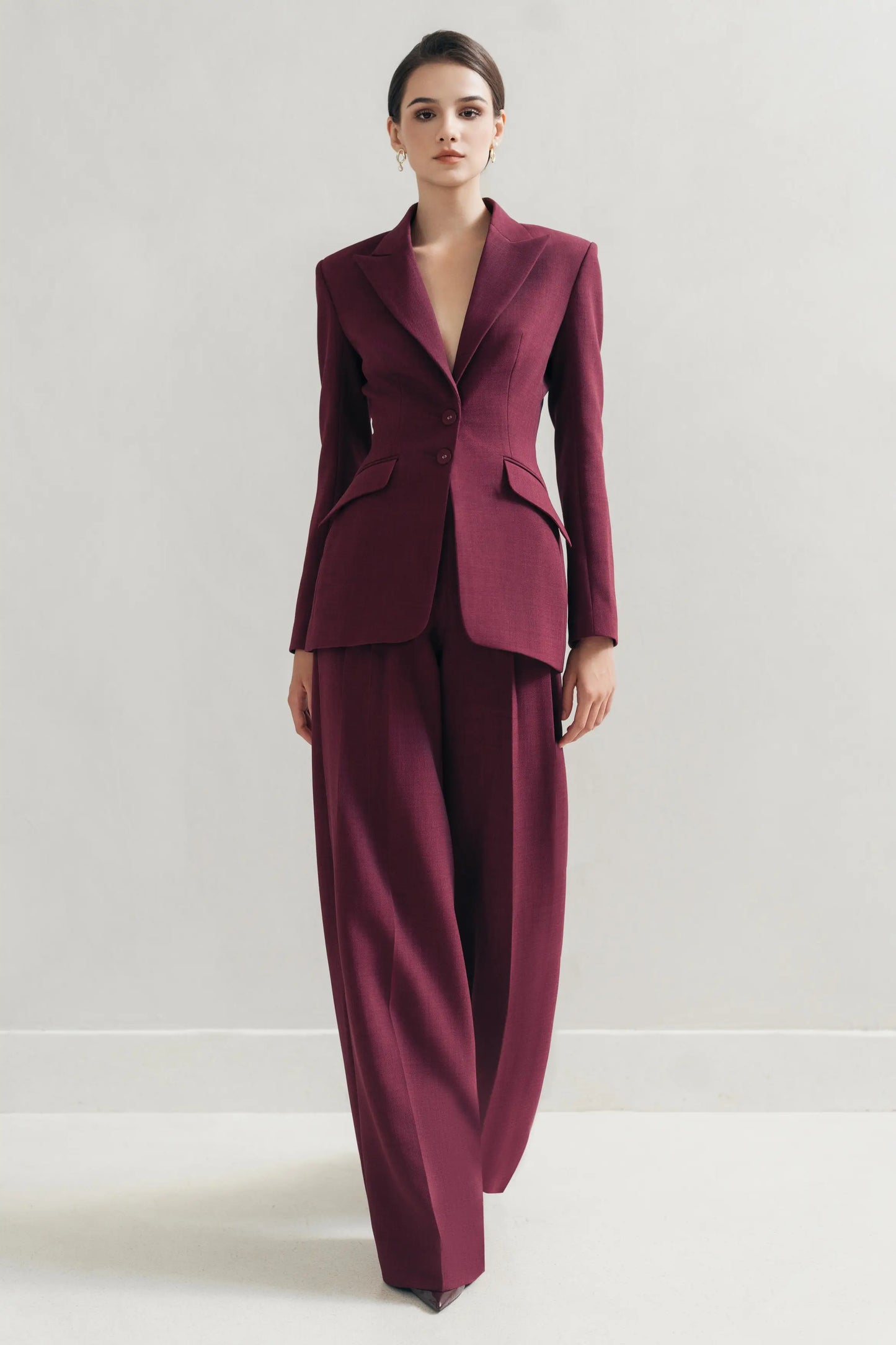 Plum Classic Blazer