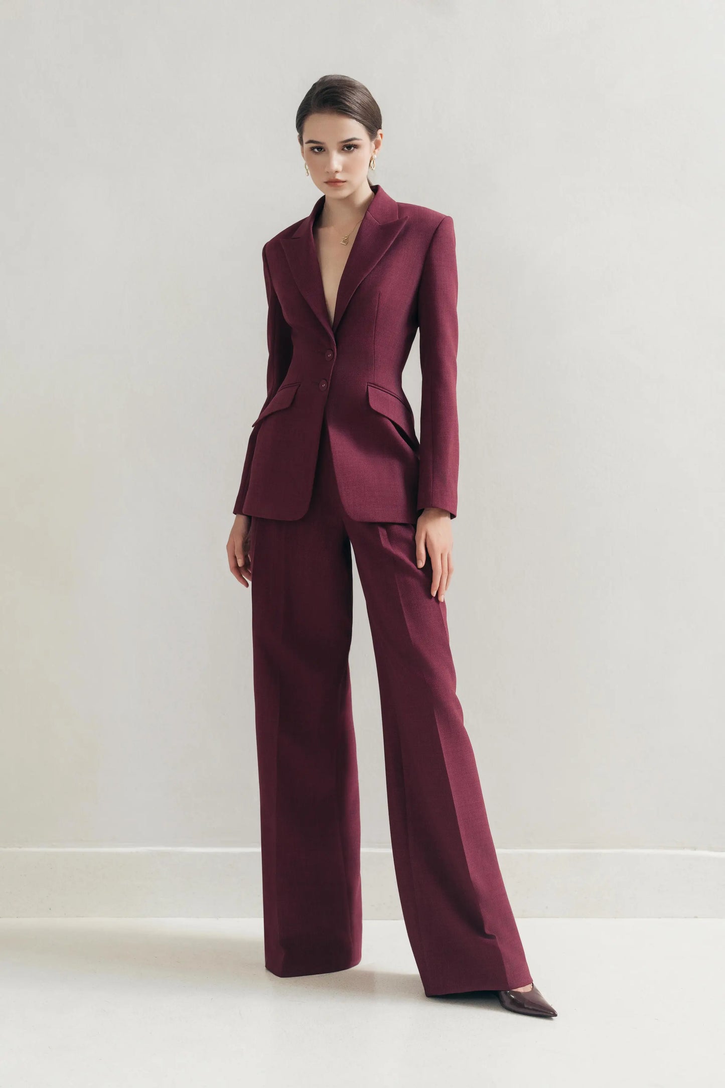 Plum Classic Blazer