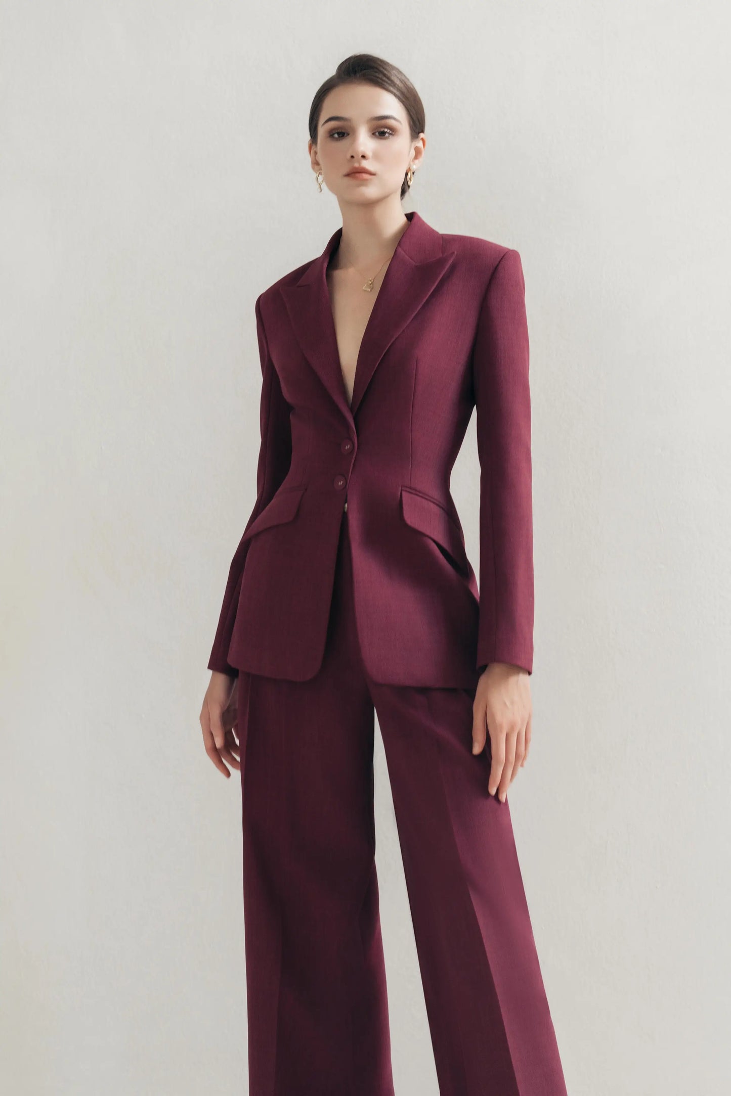 Plum Classic Blazer