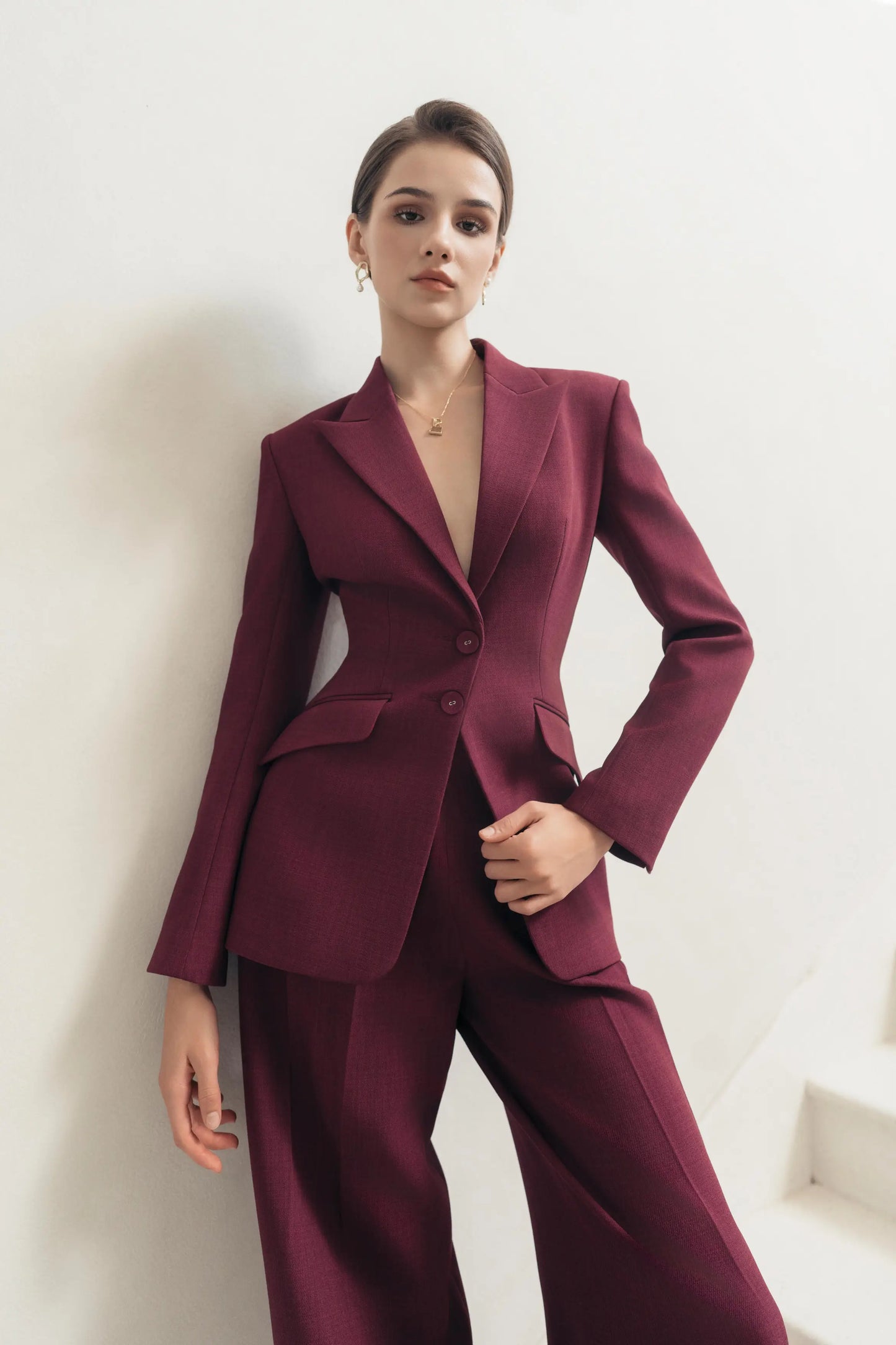 Plum Classic Blazer