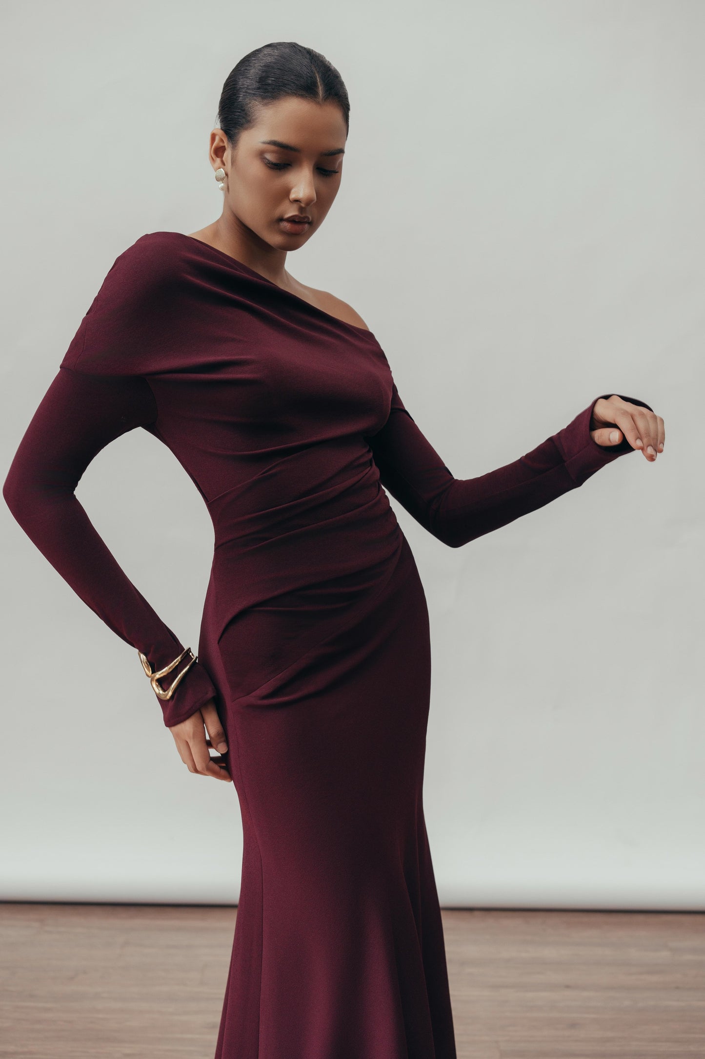 Vega Draped Dress