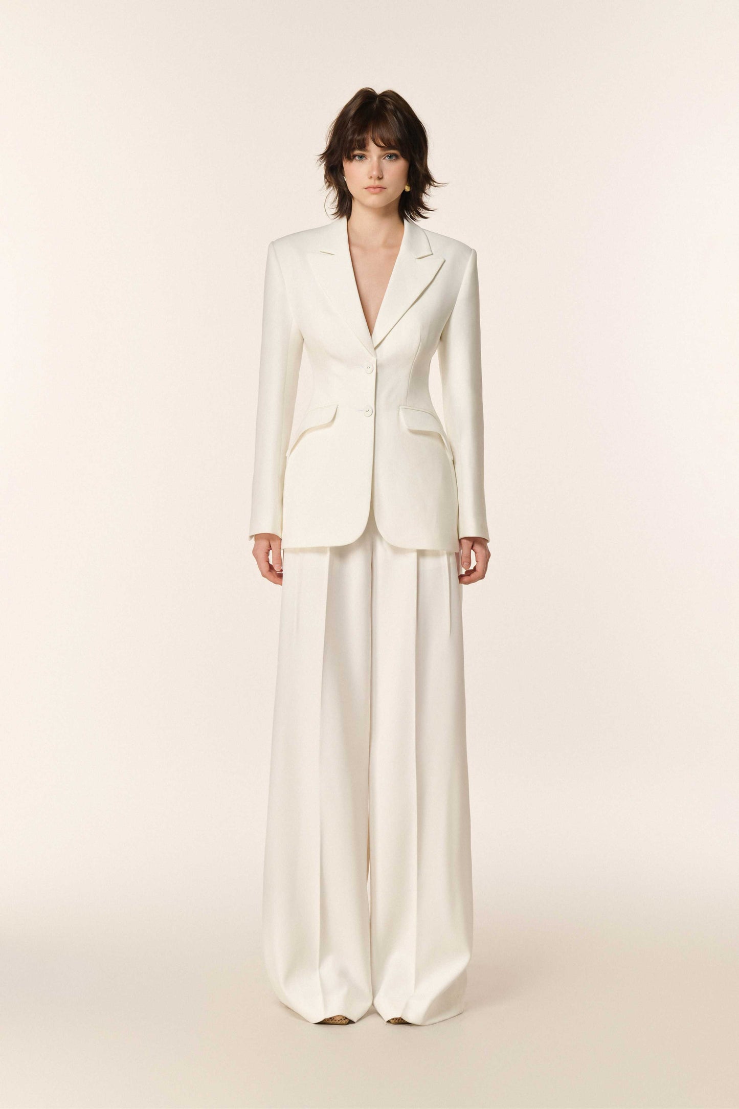 Classic Blazer in White