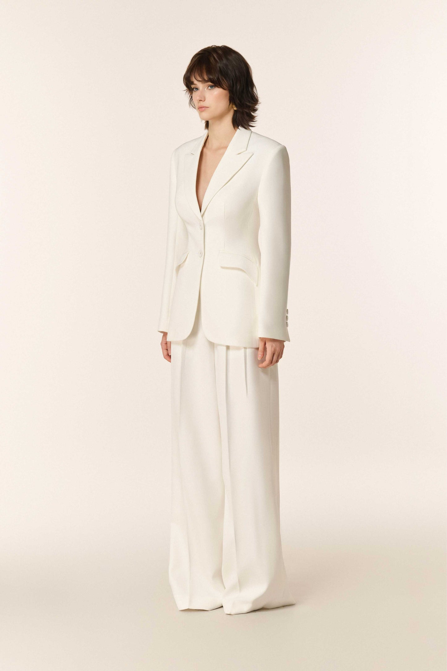 Classic Blazer in White