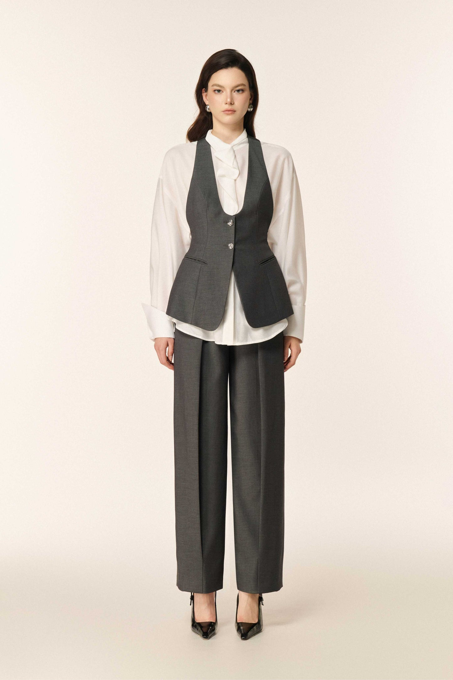 Ease Cocoon Pants in Dark Shadow