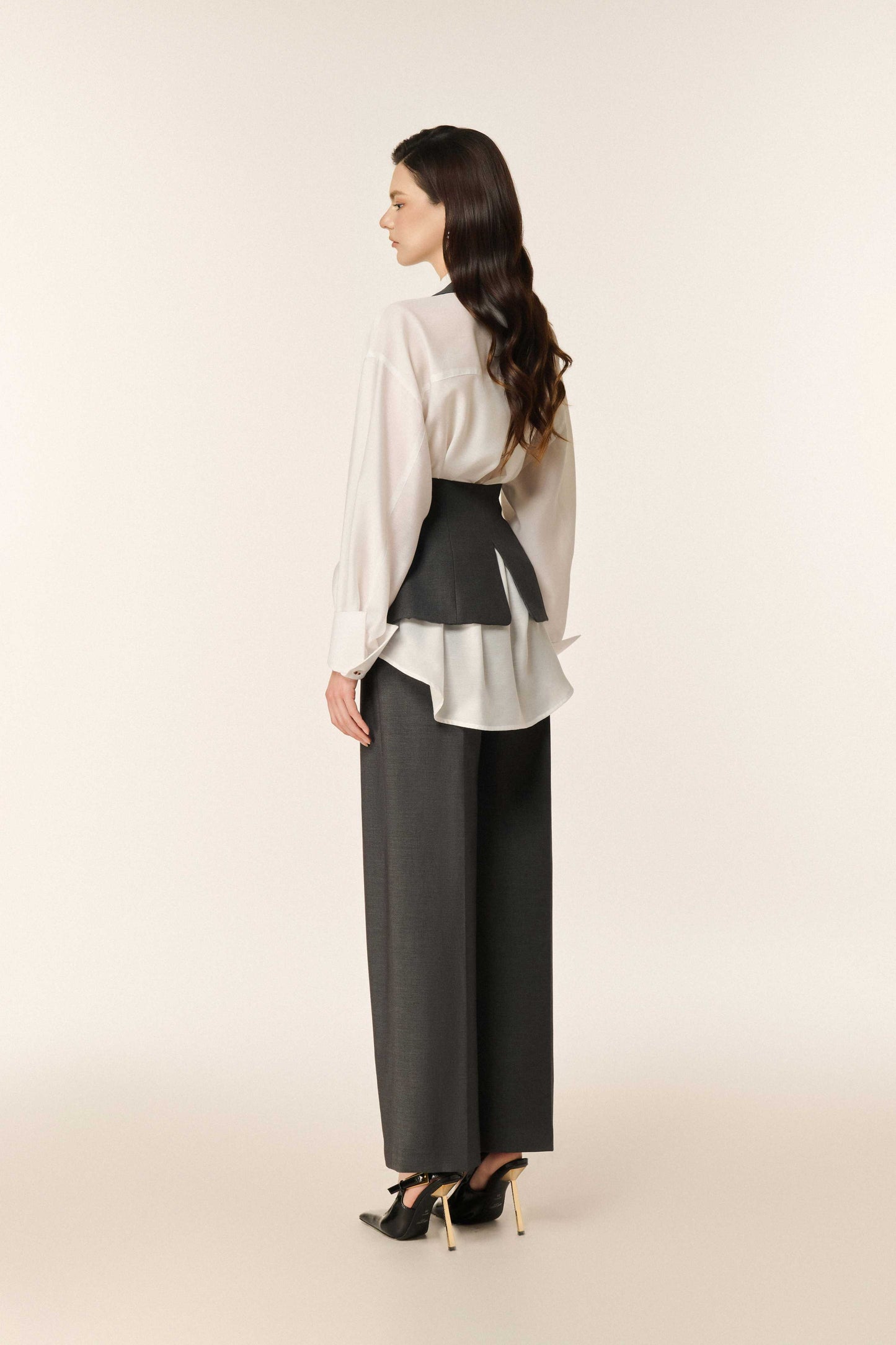 Ease Cocoon Pants in Dark Shadow