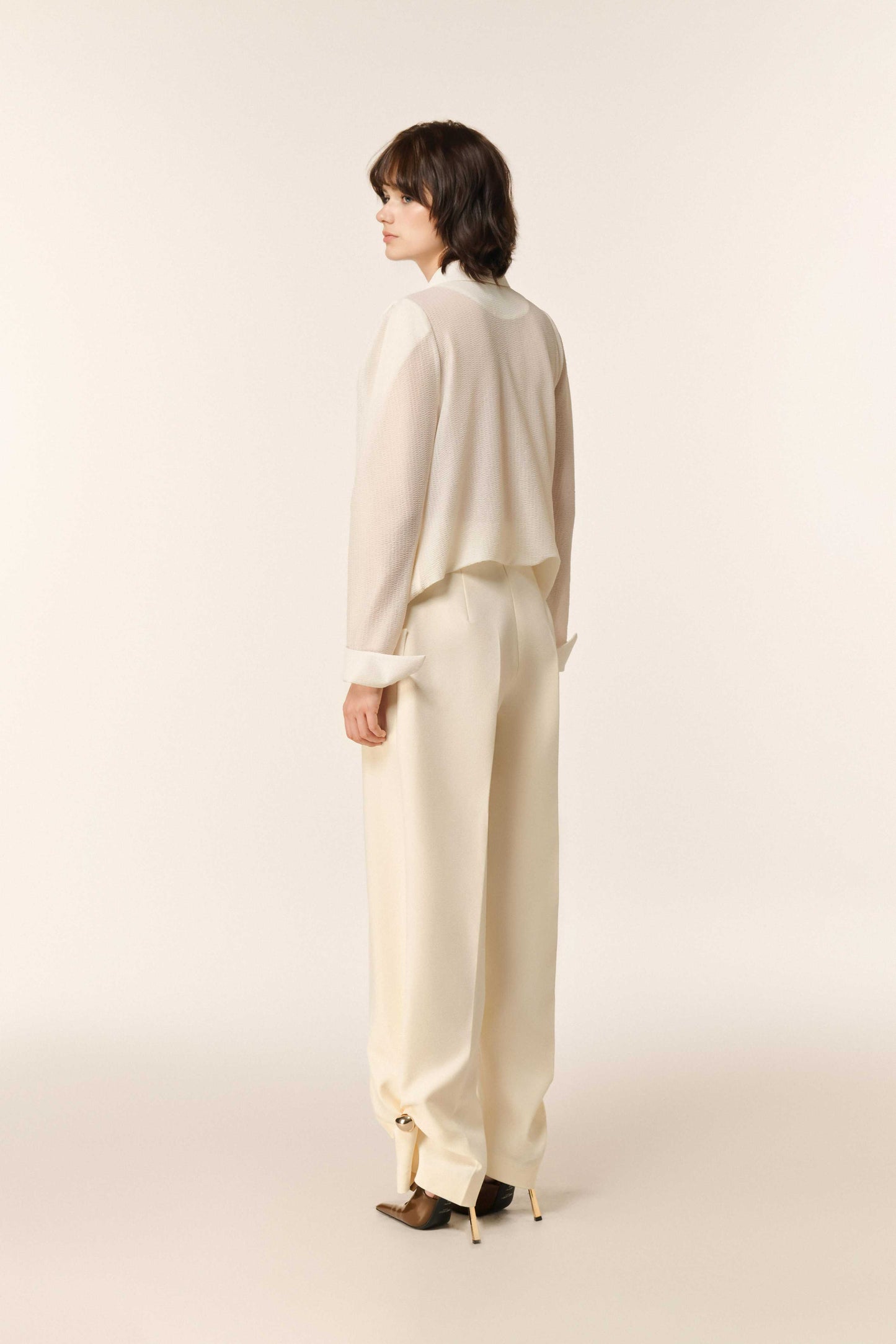 Jacquard Double Knit Crepe