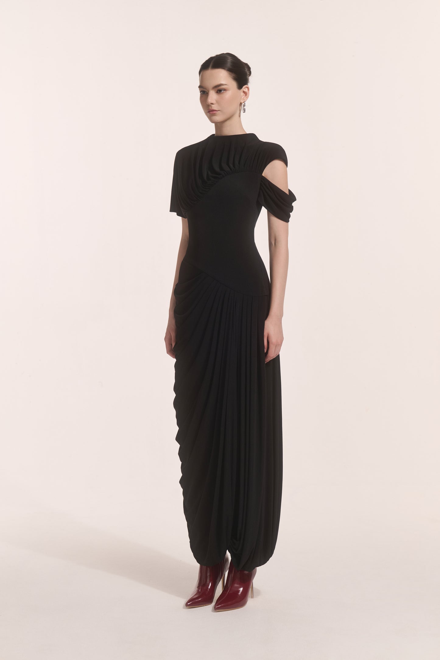 Eris Corset Dress in Black