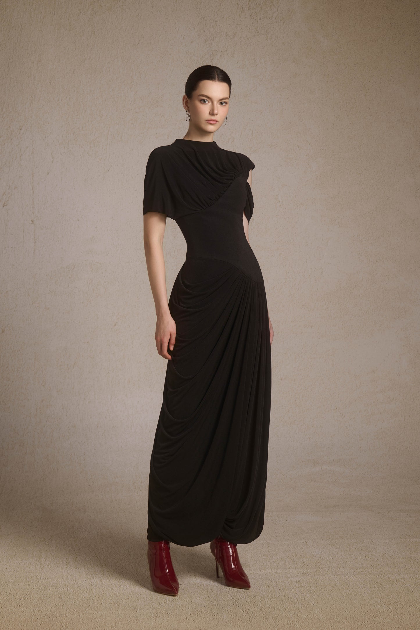 Eris Corset Dress in Black