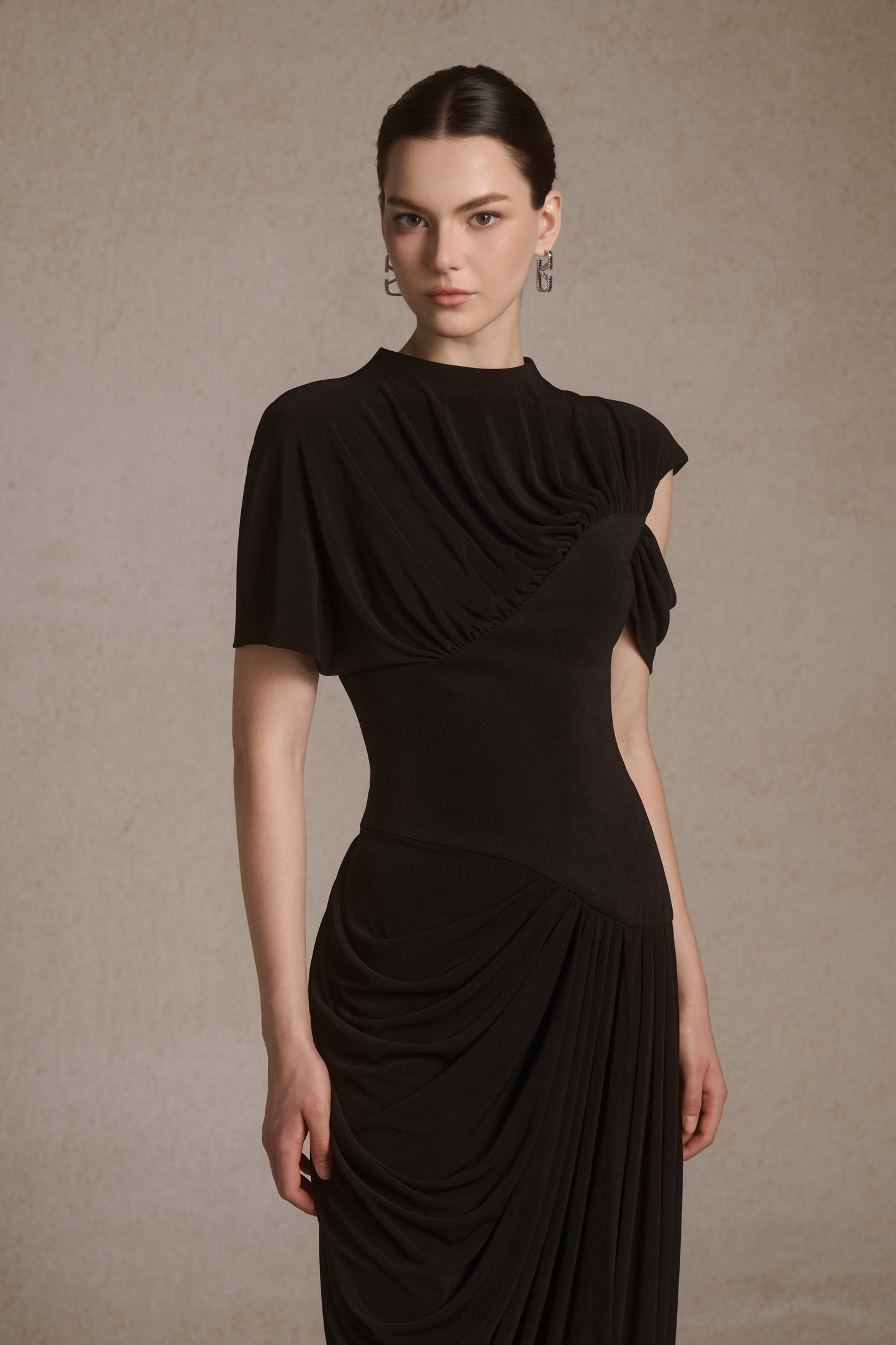 Eris Corset Dress in Black