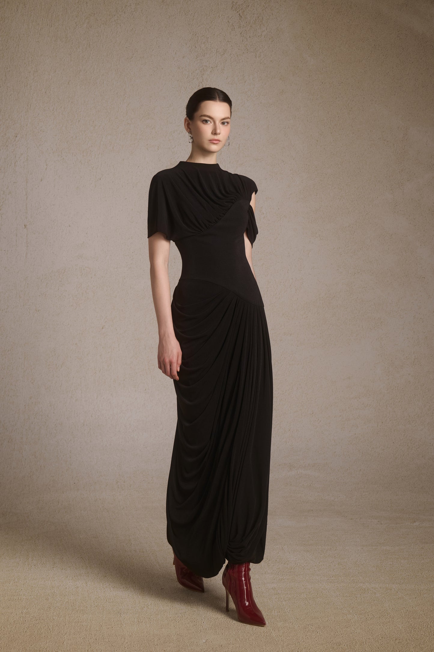 Eris Corset Dress in Black