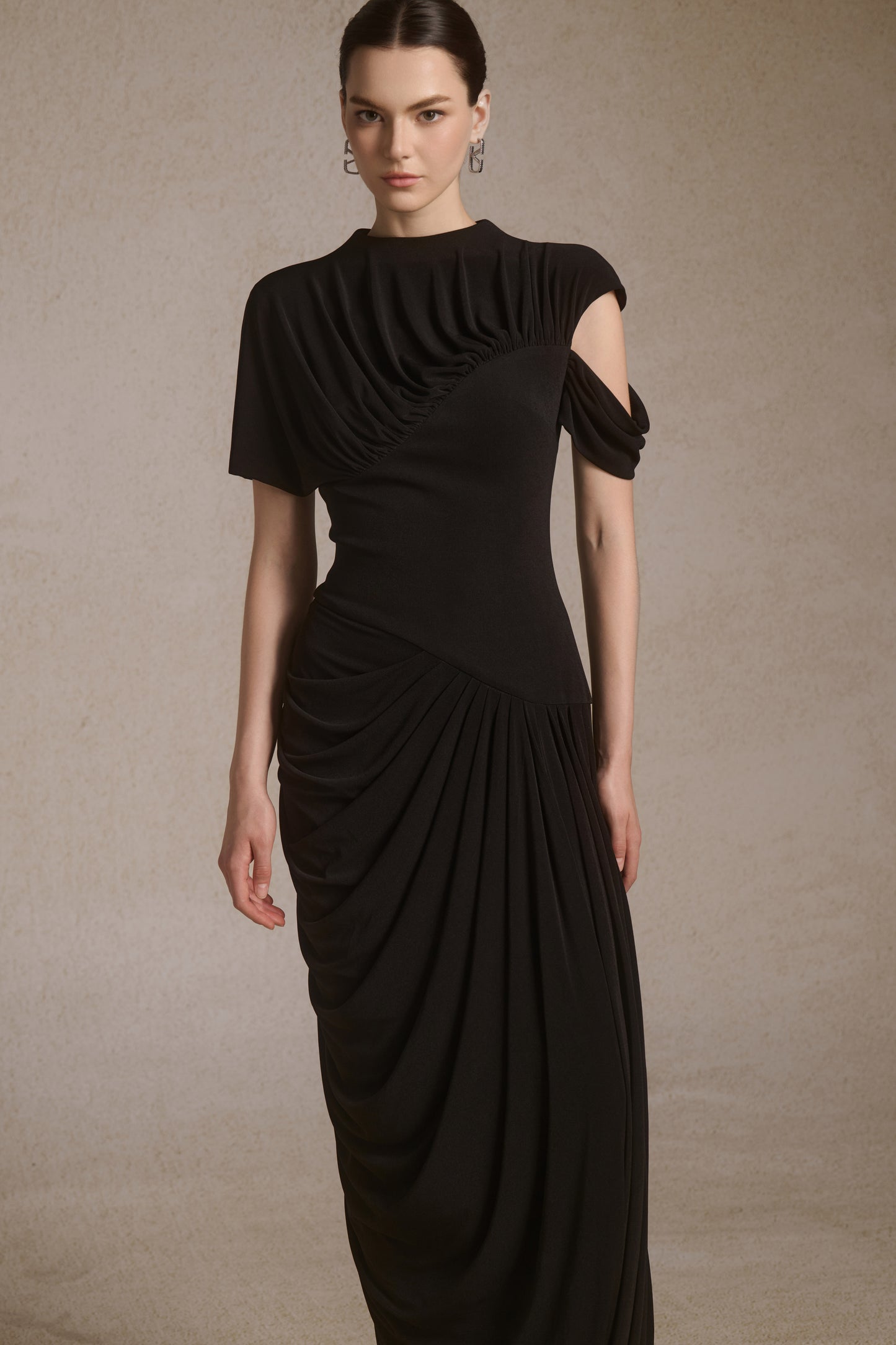 Eris Corset Dress in Black