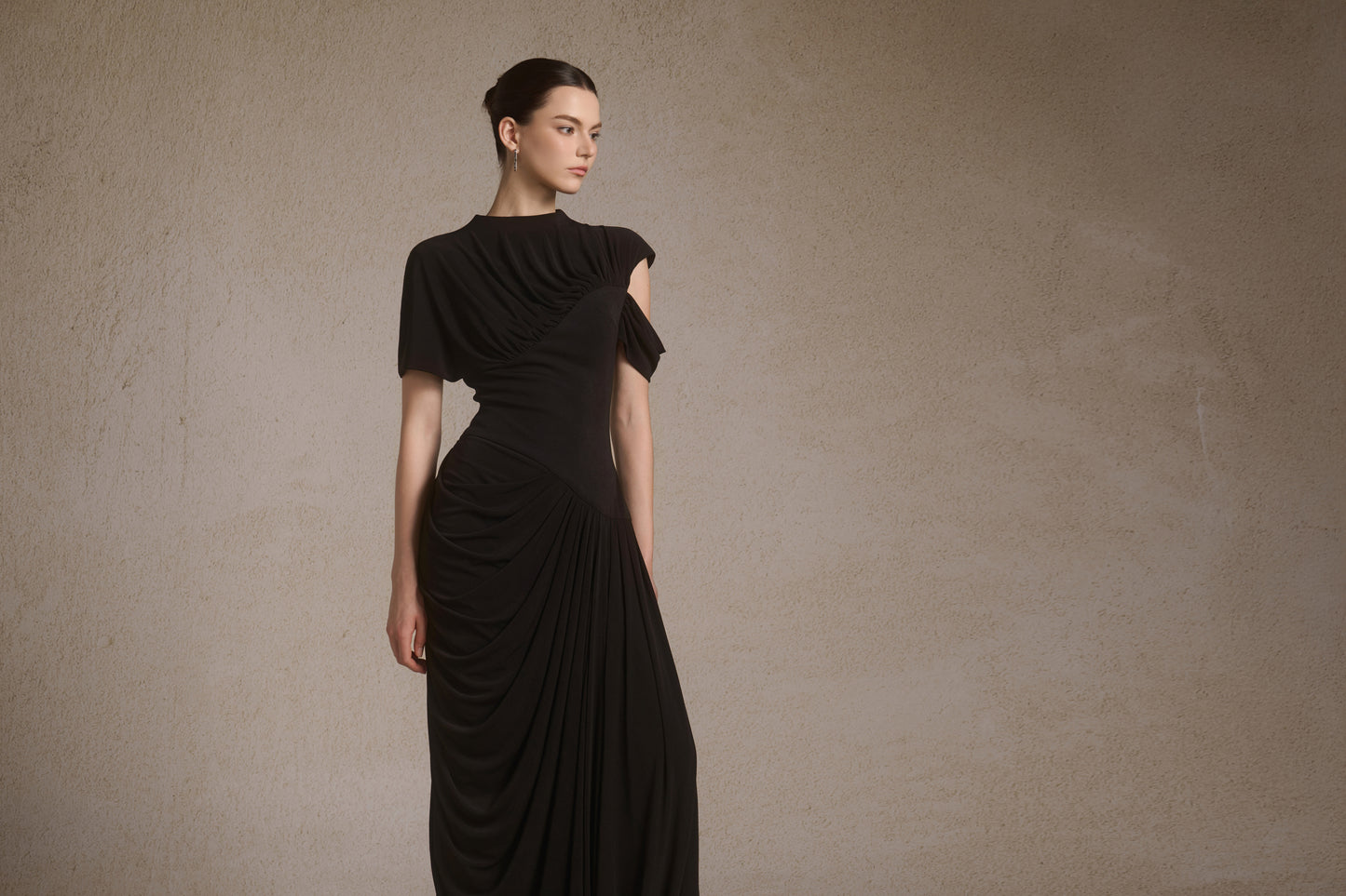 Eris Corset Dress in Black