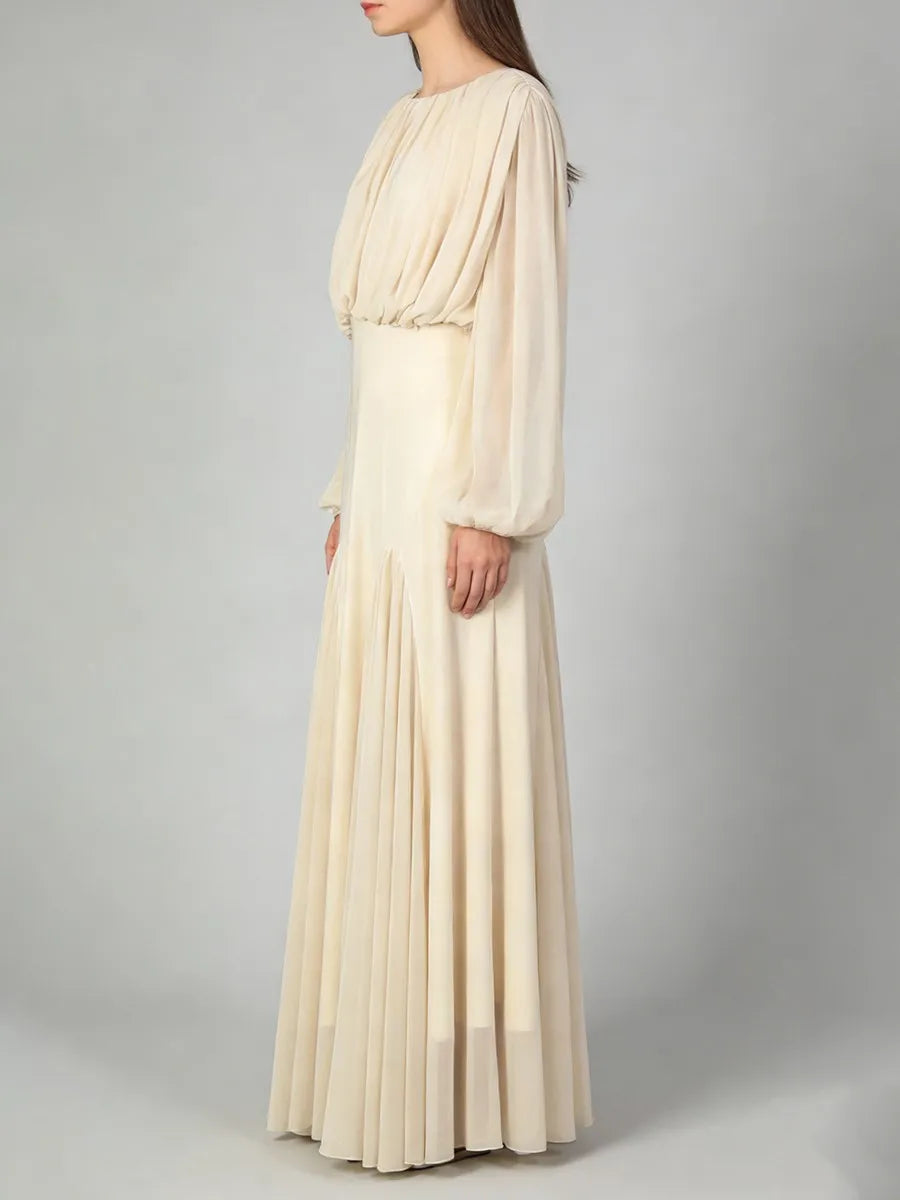Domitia High Waist Maxi Dress