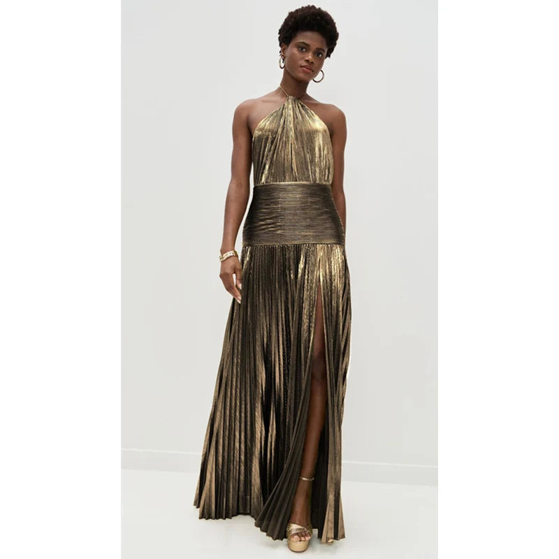 amber gold dress Amber looks so pretty in our one and only yellow gown for this prom season! it came out so beautiful , thanks for trusting me #prom2026 #prom2k26 #chicagopromdesigner #custompromdress