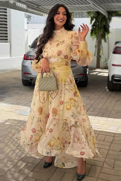 Fiorenza Ruffled Skirt Set