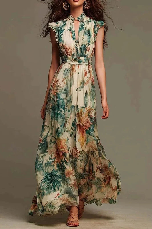 Sekhmet Bohemian Floral Dress