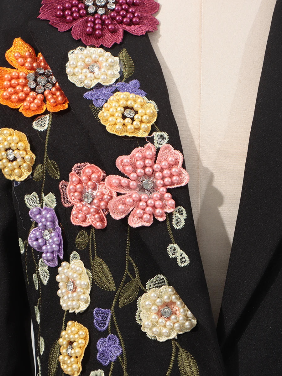 Regal Floral Blazer