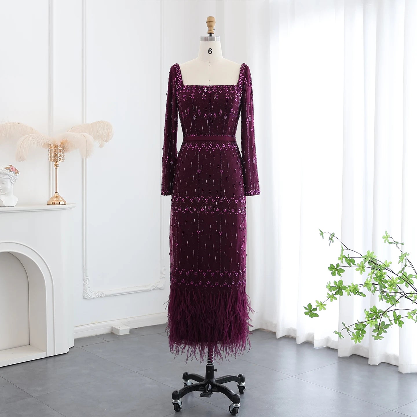 Thalara Silhouette Dress