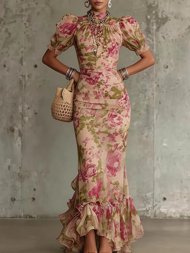 Cleopatra Bodycon Maxi Dress