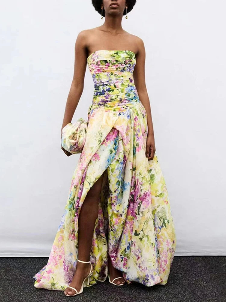Eleni Strapless Party Dress