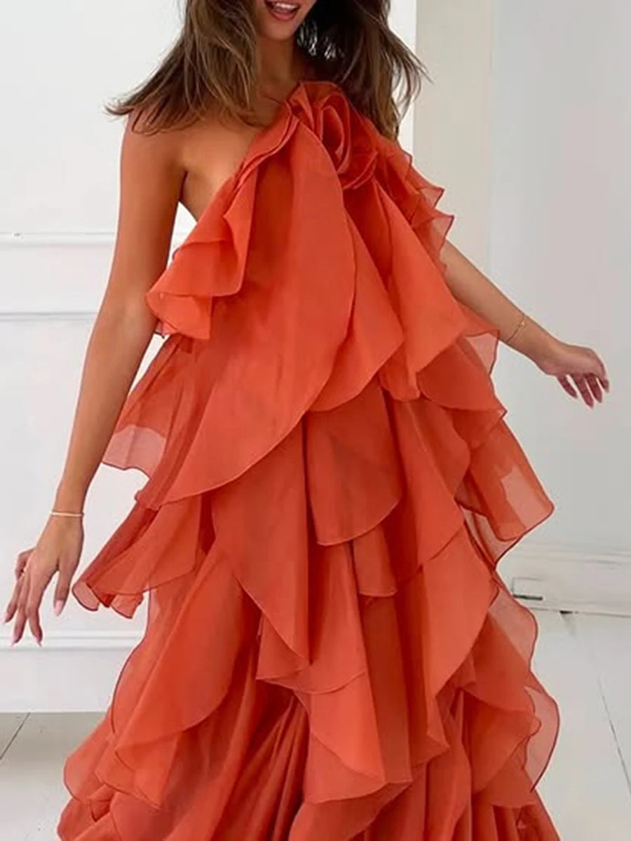 Irvaline Ruffle Dress