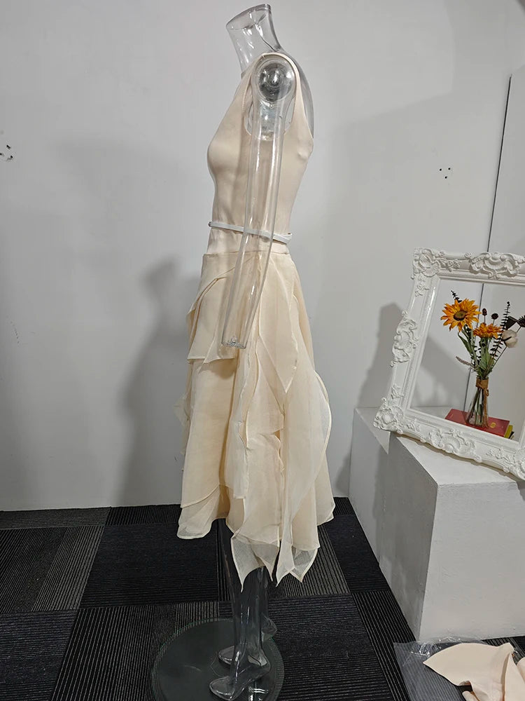 Clementina Cape Dress
