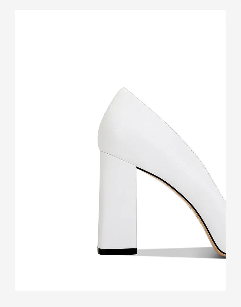 Loretta Square Heel Shoes