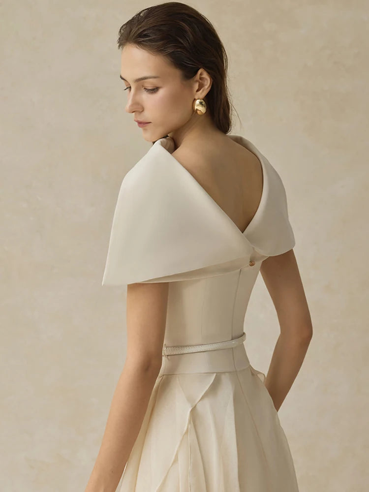 Clementina Cape Dress