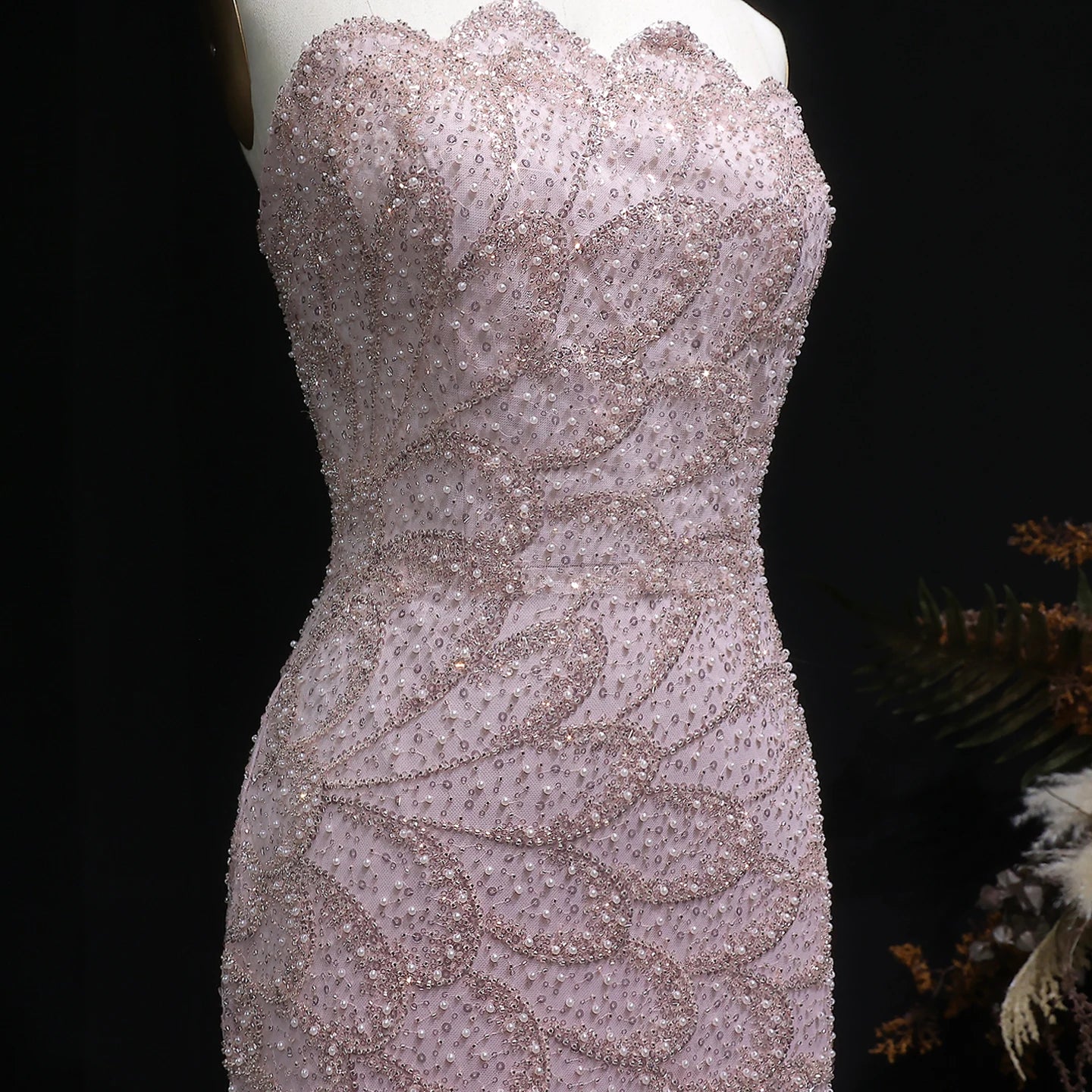Annina Strapless Evening Gown