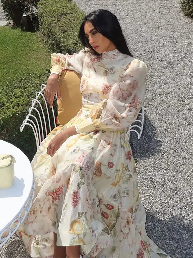 Fiorenza Ruffled Skirt Set
