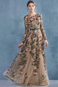 Orella Floral Applique Dress
