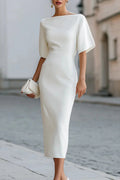 Estelle Formal Midi Dress