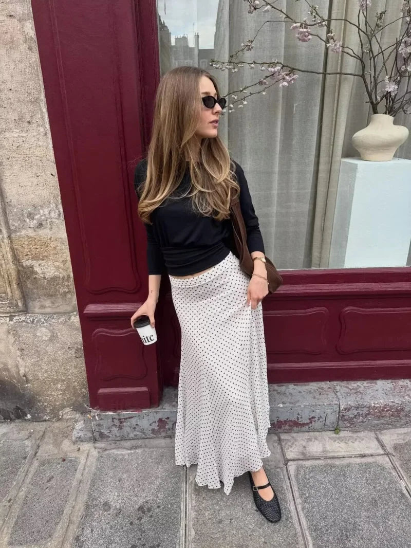 Como Batwing Skirt Set