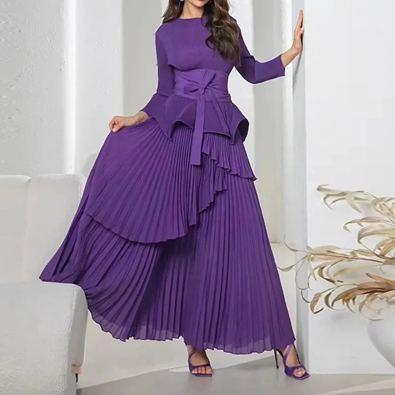 Calyra Lantern Skirt Set