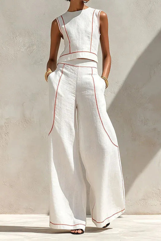 Azadeh Striped Casual Set