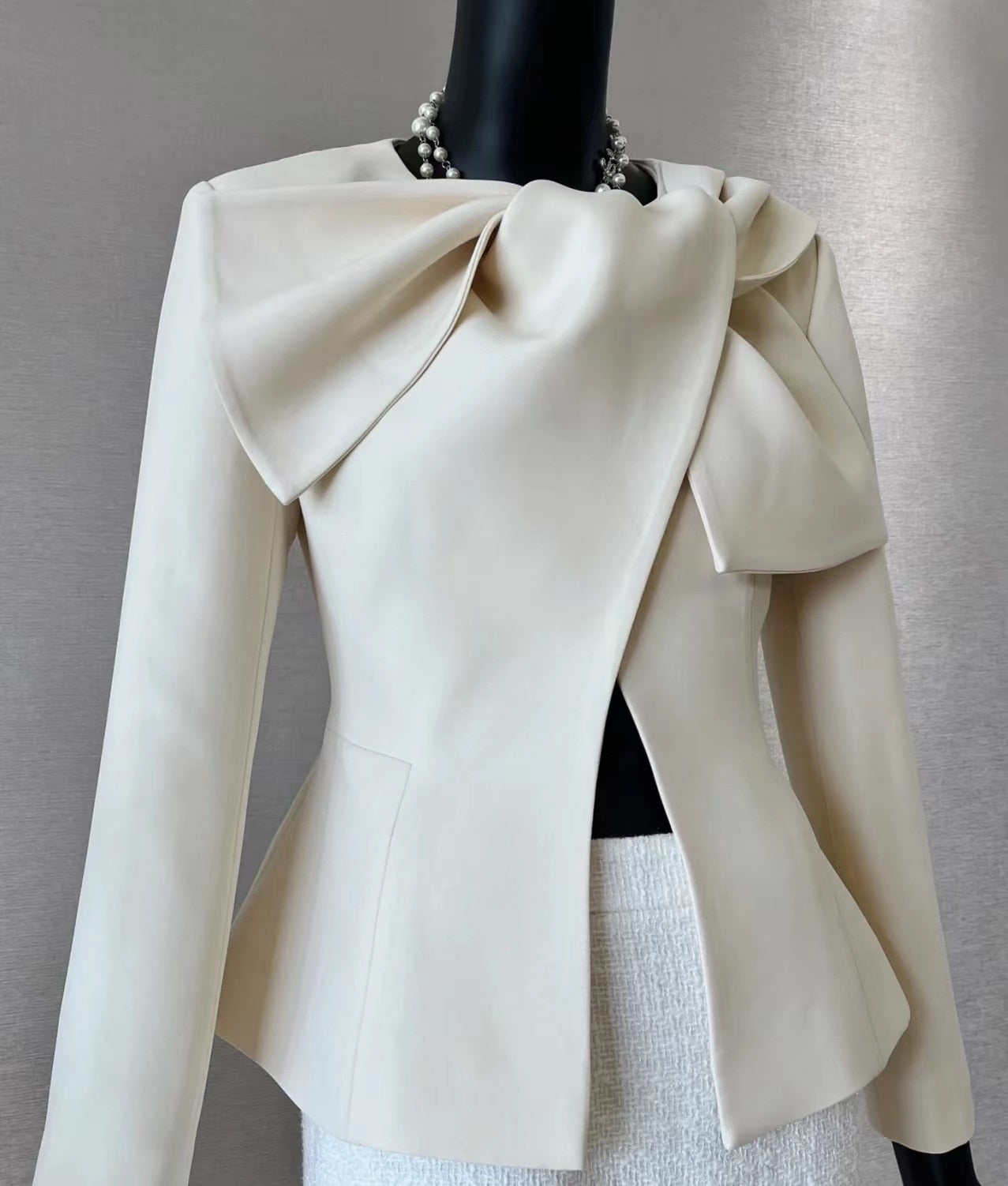 Ivory Elegance Jacket