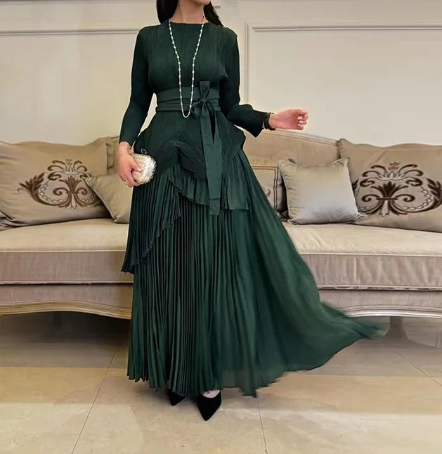 Calyra Lantern Skirt Set