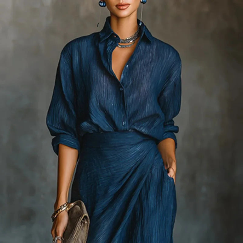 Cosette Polo & Skirt Set