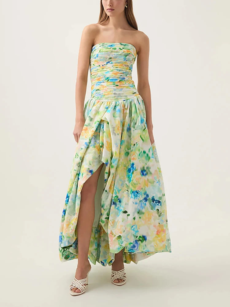 Eleni Strapless Party Dress