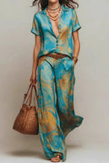 Zarevia Paisley Print Set