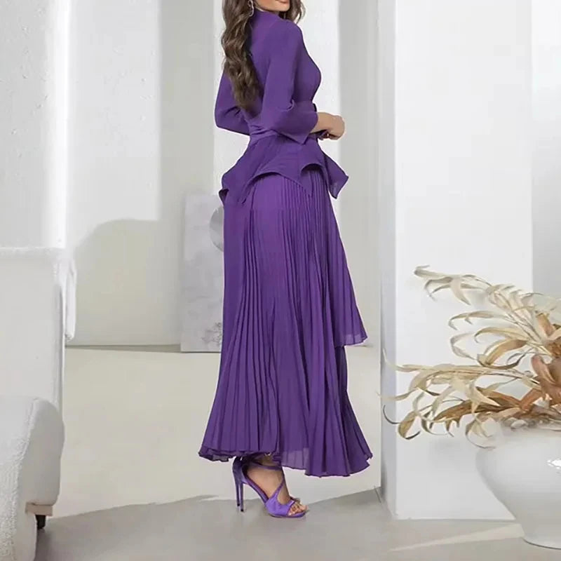 Calyra Lantern Skirt Set