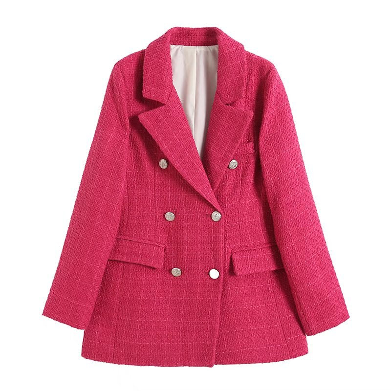 Vintage Houndstooth Blazer