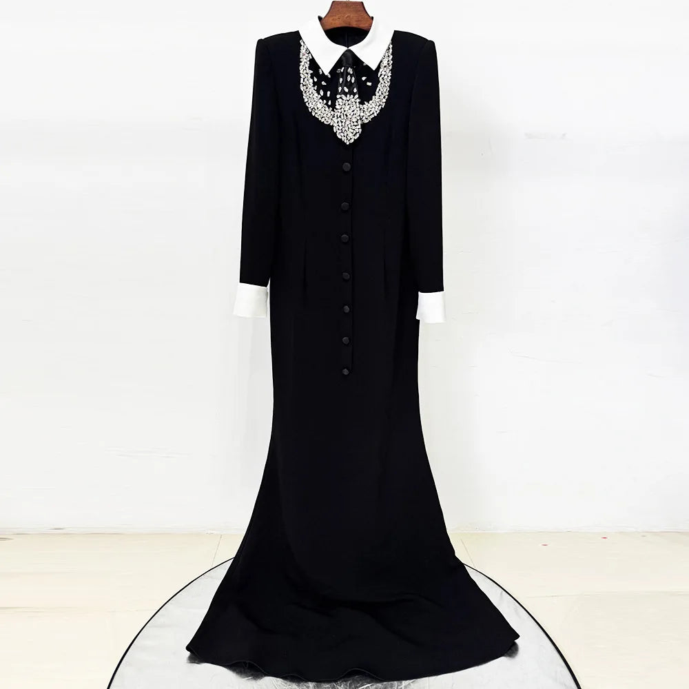 Opaline Beaded Maxi Dress