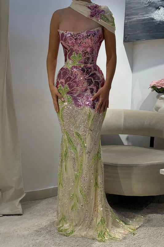 Nefeli Sequin Mermaid Gown