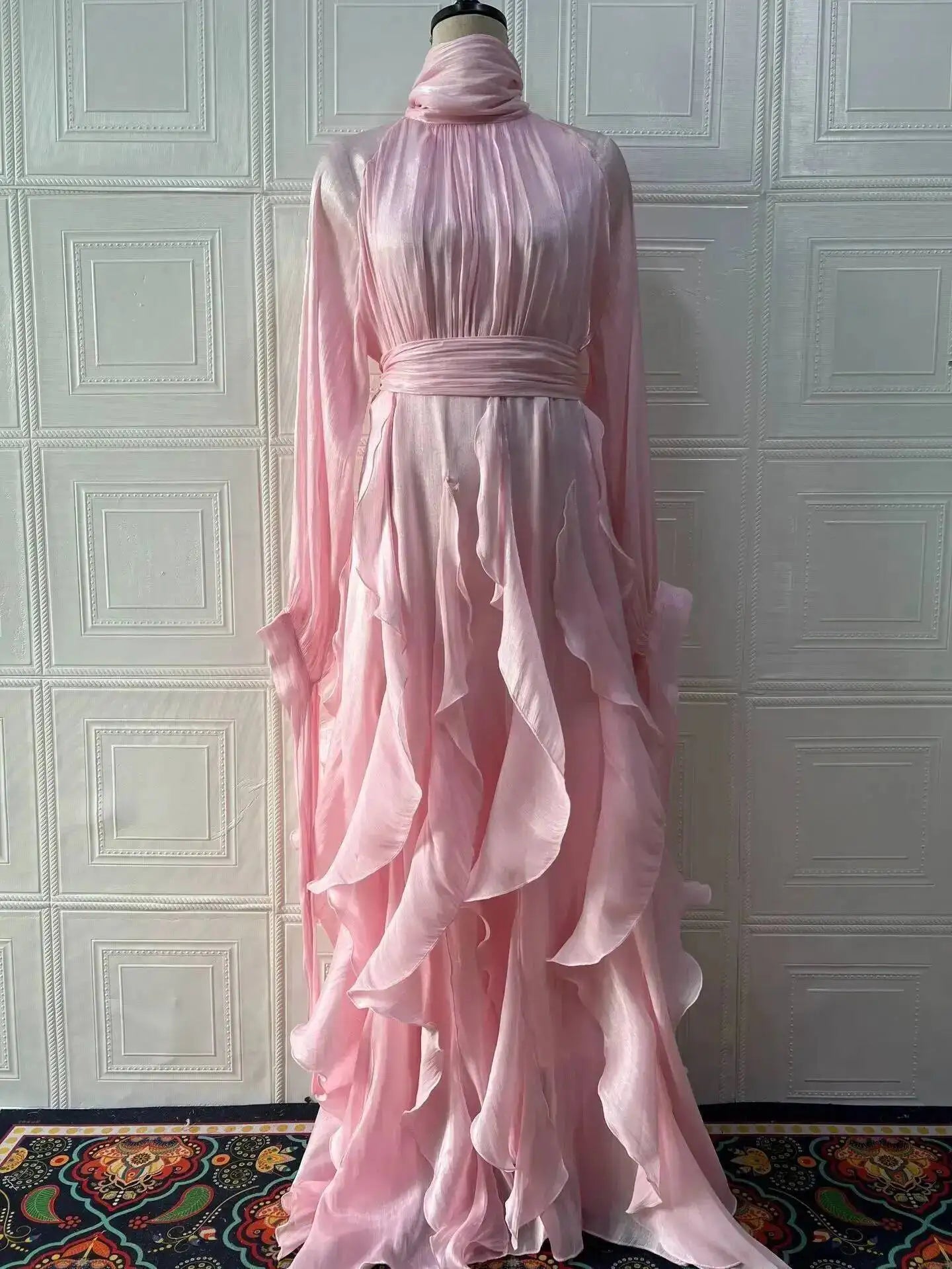 Joelle Ruffle Dress