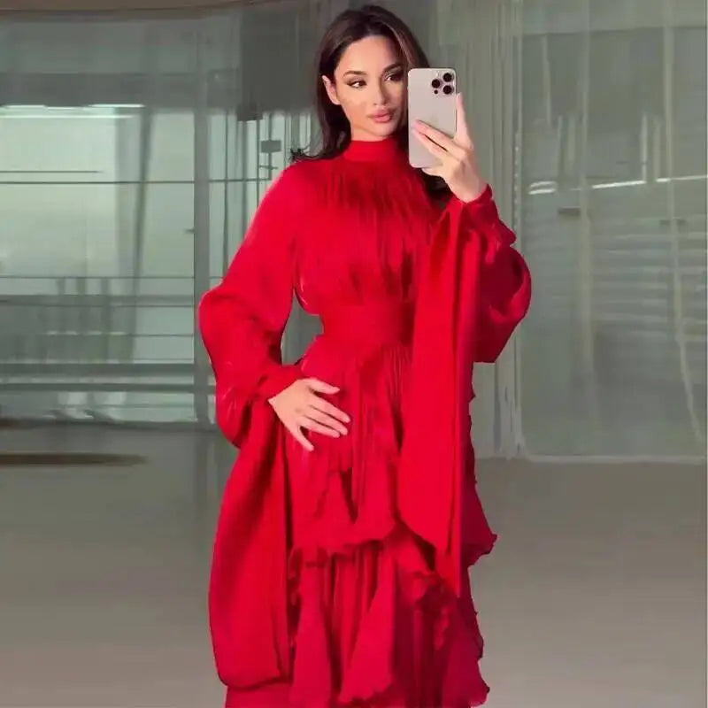 Joelle Ruffle Dress