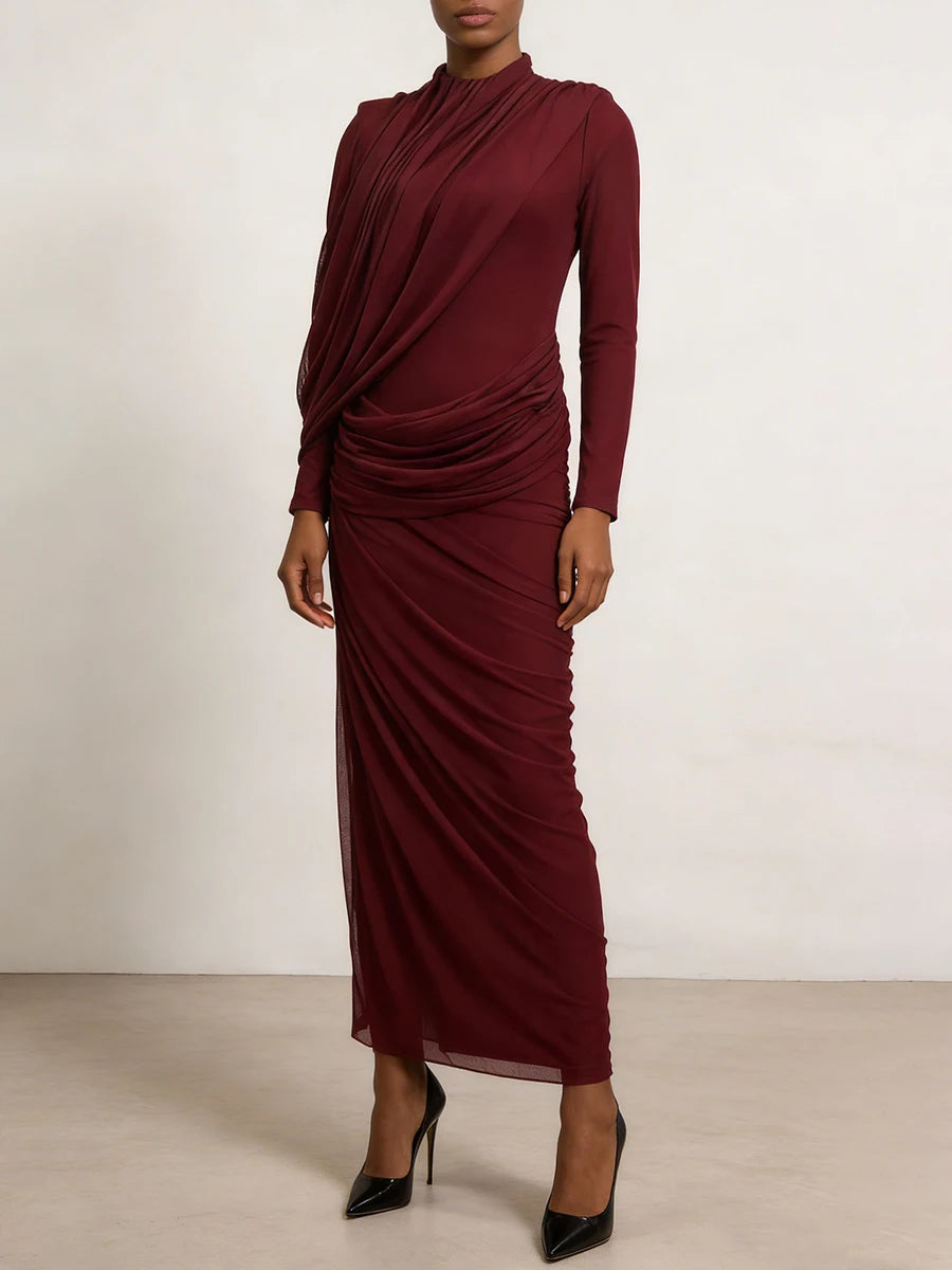 Elowira Drape Dress